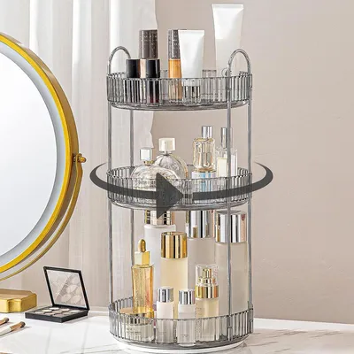 Produktbild von Make-up Organizer, 360 Grad drehbar mit 3 Ebenen