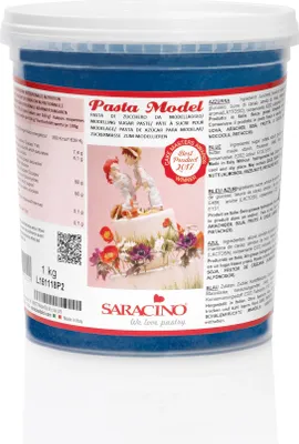 Produktbild von Saracino Modellierpaste Navy Blau 1 kg
