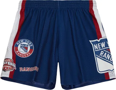 Produktbild von M&N NHL New York Rangers Hometown Basketball Shorts - S