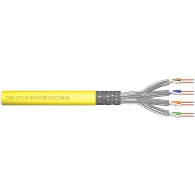 Produktbild von Digitus DK-1745-A-VH-5, 500 m, Cat7a, S/FTP (S-STP), Gelb