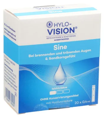 Immagine prodotto di Hylo-Vision sine monodosi, 20 pipette monodose