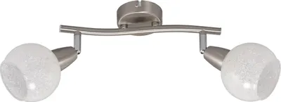 Produktbild von BRILONER Spot 2xE14 40W schwenkb. matt-nickel
