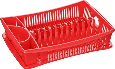 Produktbild von WELLGRO Abtropfgestell - Abtropfgitter - Geschirr Abtropfkorb - Abtropfständer - Abtropfschale - Geschirrabtropfständer - EUROPE
