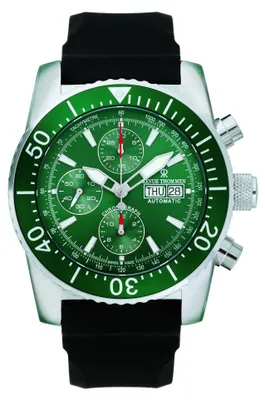 Produktbild von Revue Thommen Herren Armbanduhr  Diver 45 mm Day & date Window Armband Silicone 17030.6532