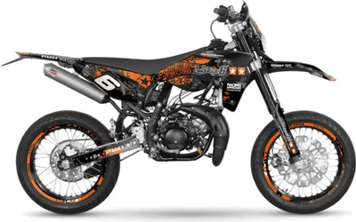 Obrázek produktu pro Stage6 grafický kit oranžová/černá pro Sherco Sm-r 50 po roce 2018