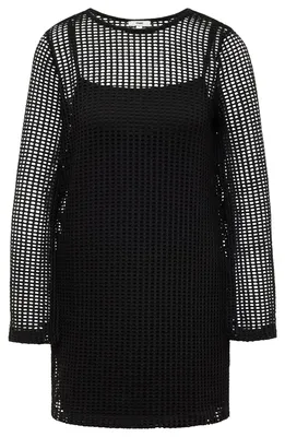 Produktbild von mavi 2-Lagiges Langarm Mesh Kleid DRESS Größe: M