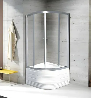 Obrázok produktu pre Sprcha Rohová sprcha Sprchové dvere Posuvné dvere Sprchový kút Sprchový kút 90x90 cm