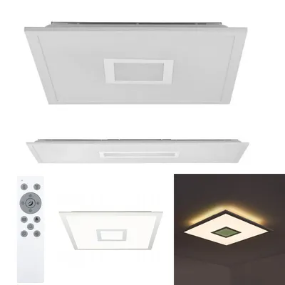 Produktbild von LED Deckenleuchte LED-LeuchtPanel Lichtfarbensteuerung Dimmbar Fernbedienung (Quadrat)