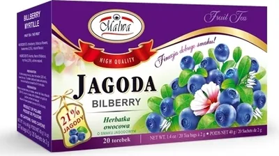 Produktbild von Blaubeertee 20*2g fix MALWA