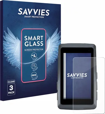 Produktbild von 3x Savvies Schutzglas Folie für Sigma ROX 12.1 EVO 9H Panzer Schutzfolie Glas Displayschutz klar transparent