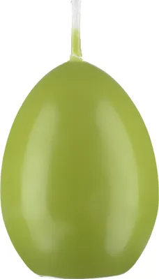 Produktbild von Kopschitz Kerzen Eierkerzen Limegrün 90 x 60 mm, Inhalt 6 Stück