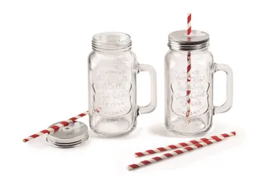 Immagine prodotto di set di bicchieri Mix & Go 17 cm in vetro 500 ml trasparente 6 pezzi