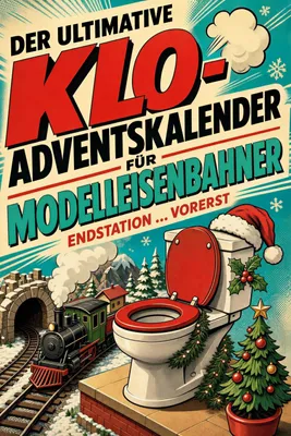 Produktbild von Der ultimative Klo-Adventskalender für Modelleisenbahner