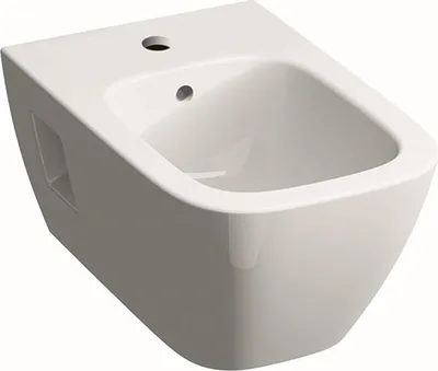 Immagine prodotto di Geberit Renova Nr. 1 Plan Bidet, suspendu, forme partiellement fermée, 500.380.01.8, 500.380.01.8