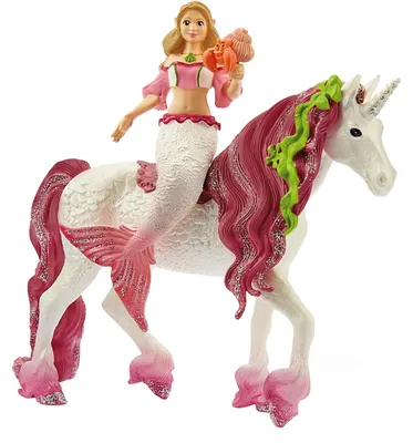 Immagine prodotto di Schleich schleich® bayala® 70593 Sirena Feya su unicorno subacqueo 70593