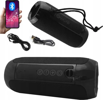 Obrázek produktu pro Přenosný Reproduktor Bluetooth Aux Usb S Fm Rádiem A Funkcí Handsfree
