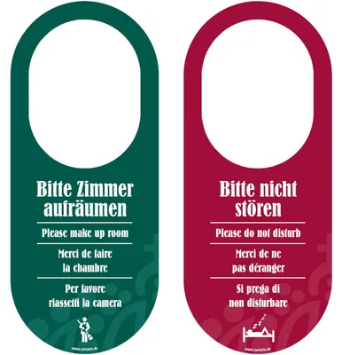 Produktbild von Türschild "Bitte nicht stören " 19 cm