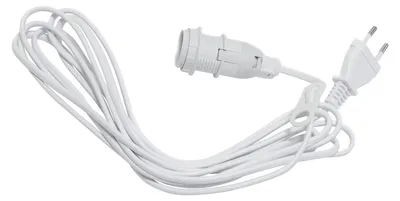 Zdjęcie produktu dla Kabel zasilający z oprawką E14