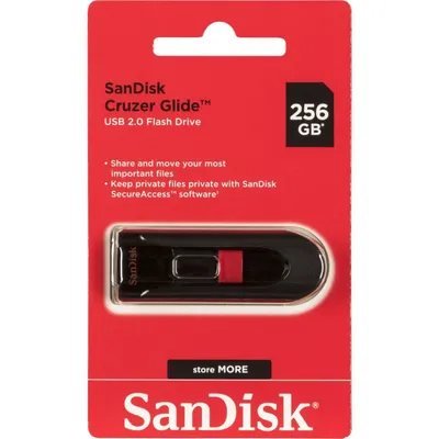 Produktbild von SanDisk Cruzer Glide       256GB SDCZ60-256G-B35
