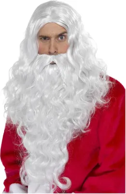 Produktbild von Santa Claus Perücke & Bart