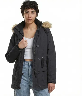 Produktbild von Brandit Women Nila Winterparka, Farbe: black, Größe: 3XL