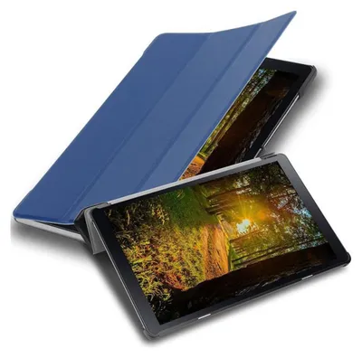 Obrázok produktu pre Ochranné puzdro Cadorabo pre tablet Samsung Galaxy Tab A (10,5 palca) v modrom puzdre s vreckom na automatické prebúdzanie