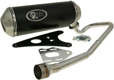 Image de Echappement TurboKit GMax 4T avec homologation pour Yamaha Neos 4T, Ovetto 4T