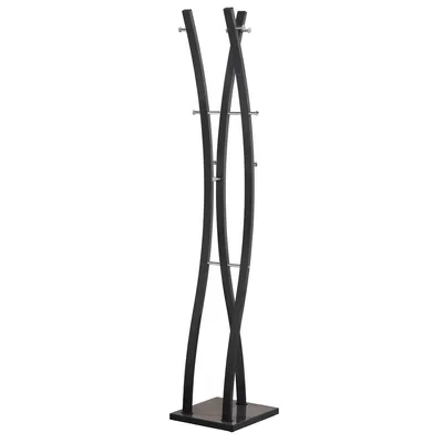 Obrázek produktu pro Stojan na kabáty Halmar černý kov 35cm x 35cm x 179cm