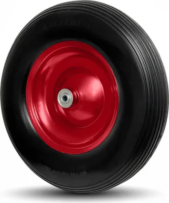Produktbild von TAMS® Schubkarrenrad mit Metallfelge Vollgummi 4.80/4.00-8