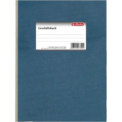 Produktbild von Herlitz Geschäftsbuch / A4 / liniert / 96 Blatt
