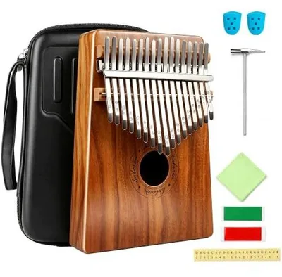 Zdjęcie produktu dla Kalimba 17 klawiszy drewno dla dzieci dorośli instrument muzyczny