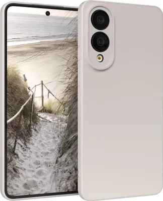 Produktbild von EAZY CASE - TPU Hülle für Samsung Galaxy S25 Edge, TPU Case stoßfeste Handyhülle, weiches Cover mit Kameraschutz, Silikonhülle in Grau