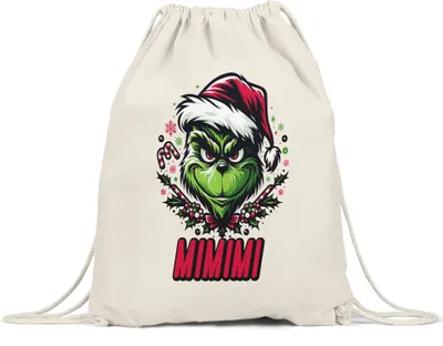 Produktbild von Mimimi Turnbeutel Lustig Weihnachtshasser Ironisch Spruch Xmas