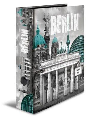 Immagine prodotto di Cartella HERMA motivo "Berlino", DIN A4, larghezza dorso: 70 mm