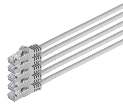 Produktbild von RJ45 Patchkabel m. CAT 7 Rohkabel PIMF 0,5m