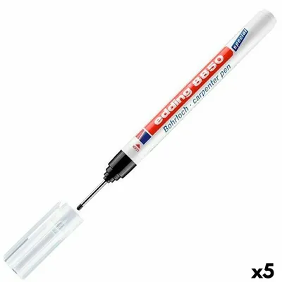 Image de Marqueur permanent Edding 8850 Perceuse Noir 5 pièces