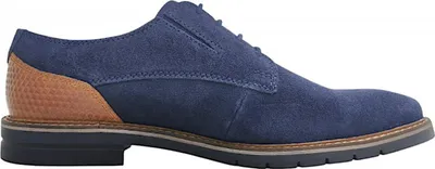 Imagen del producto de Bugatti: Zapatos de hombre, zapatos de negocios, elegantes zapatos de cordones, color azul, para uso casual