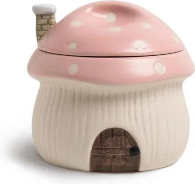 Produktbild von Kleine rosa Suppenschale mit Deckel und Hitzeabfuhr