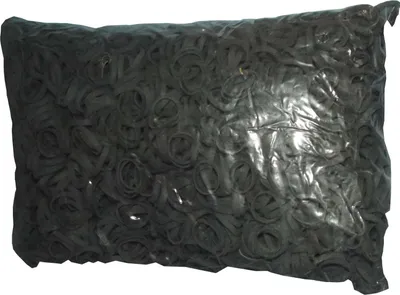 Produktbild von 1 kg Gummiringe schwarz 20 mm Ø 1,2 x 4 mm breit
