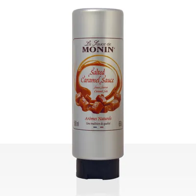 Obrázok produktu pre Monin slaná karamelová omáčka 0,5 l, karamelová omáčka