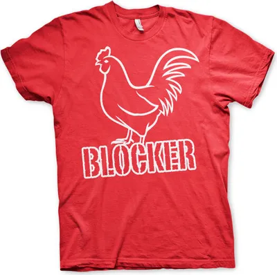 Produktbild von Cockblocker T-Shirt - X-Large - Red