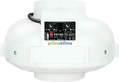Produktbild von PK Rohrventilator 160, 800 m3/h, Temp.