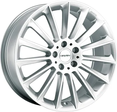 Immagine prodotto di Carmani Cerchio 17 Fritz 9 pollicix18 pollici ET49 5x112 bianco argento CA170918H549WS compatibile con Mercedes Classe C CLA Classe E GLE Classe M Classe R