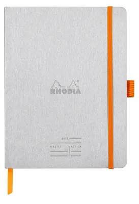 Obrázek produktu pro Rhodia Meeting A5+ 80 listů 90 g stříbrný