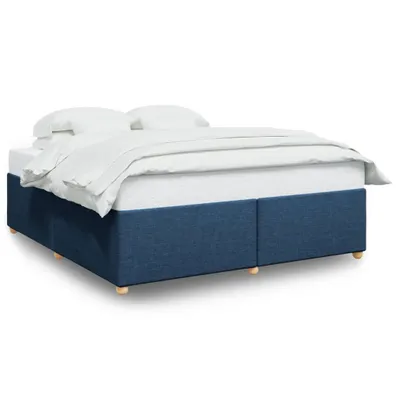 Obrázok produktu pre Posteľ bez matraca modrý 180x200 cm látka