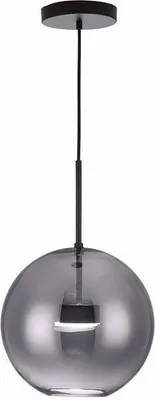 Zdjęcie produktu dla Lampa wisząca LED Multiverse czarna 10W Neutralna biel 800lm szkło wym:120x30x30cm IP20 Reality