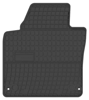 Produktbild von Fahrermatte Gummi für Volkswagen Caddy 2K FL 2010-2015 (Minivan) – Schwarz, passgenau – Wielganizator PRISMAT