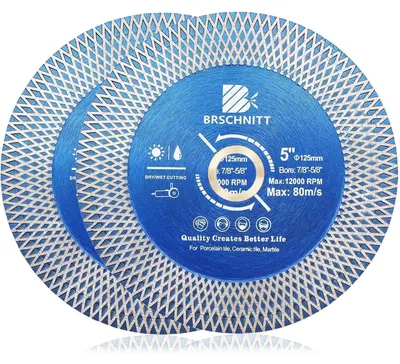 Obrázok produktu pre Diamantový kotúč na rezanie a brúsenie, 125 mm, obojstranný, 2 kusy