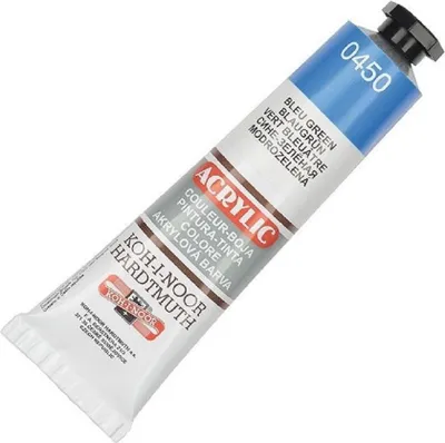 Immagine prodotto di KOH-I-NOOR 16273400000 Vernice acrilica 450 Blu Verde 40 ml 1 pz