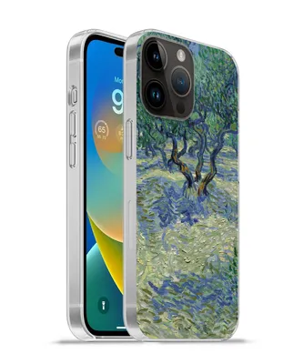 Produktbild von MuchoWow® Handyhülle Schutzhülle Hülle für Apple iPhone 14 Pro - Softcase Der Olivenhain - Vincent van Gogh Silikon Softcase Handy Hülle - Umschlag